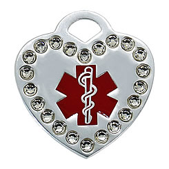 Aluminum-Swarovski-Pet-ID-Tag-Medical-Heart-FulgorDesign